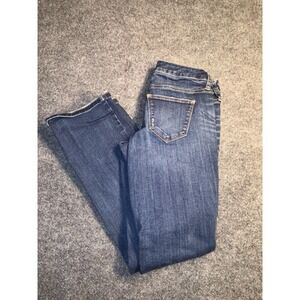 Universal Thread Skinny Boot Jeans Womens 0/25 Blue Mid Rise Tiro Medio Entubado